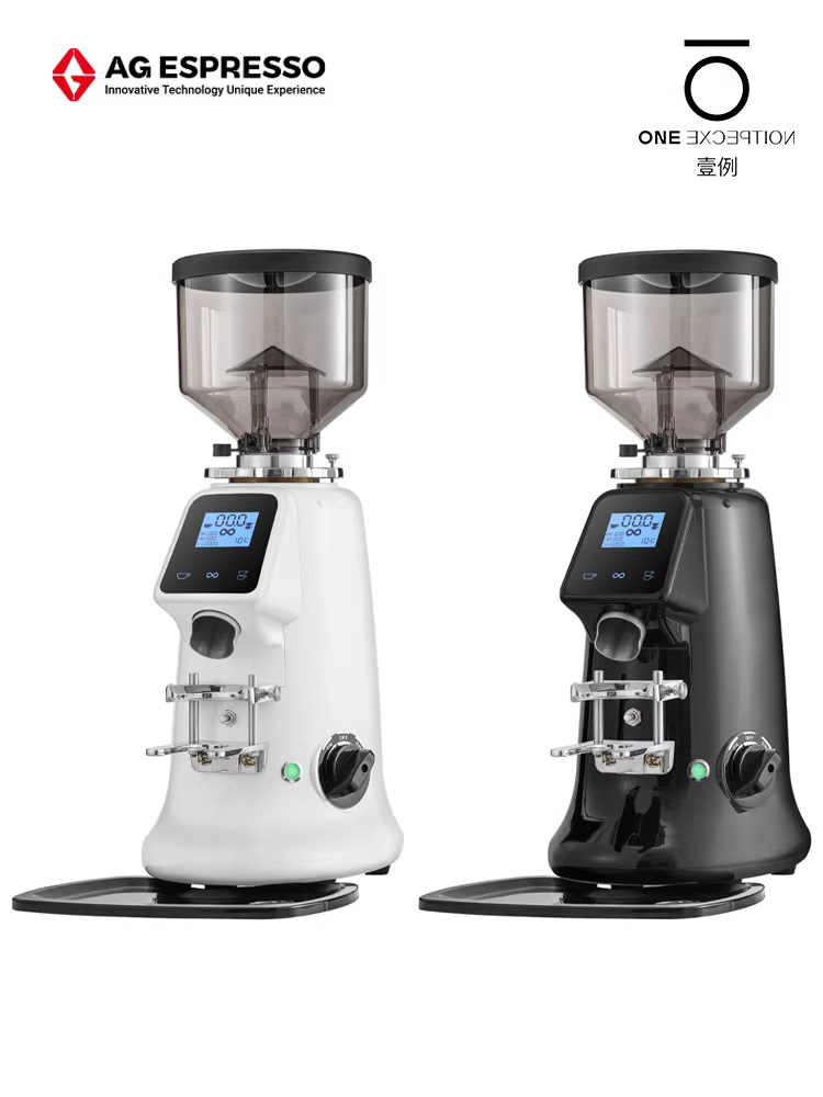 Máy xay cà phê điện kiểu Ý AG GRINDER-600, điều khiển điện tử, xay định lượng, cối xay 64mm, dùng cho thương mại