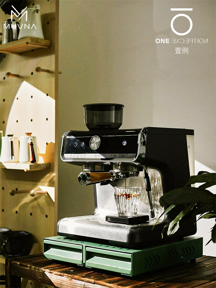 Thùng đựng bã cà phê kiểu ngăn kéo MUVNA, dành cho quán cà phê thương mại, máy pha cà phê, thùng chứa bã cà phê