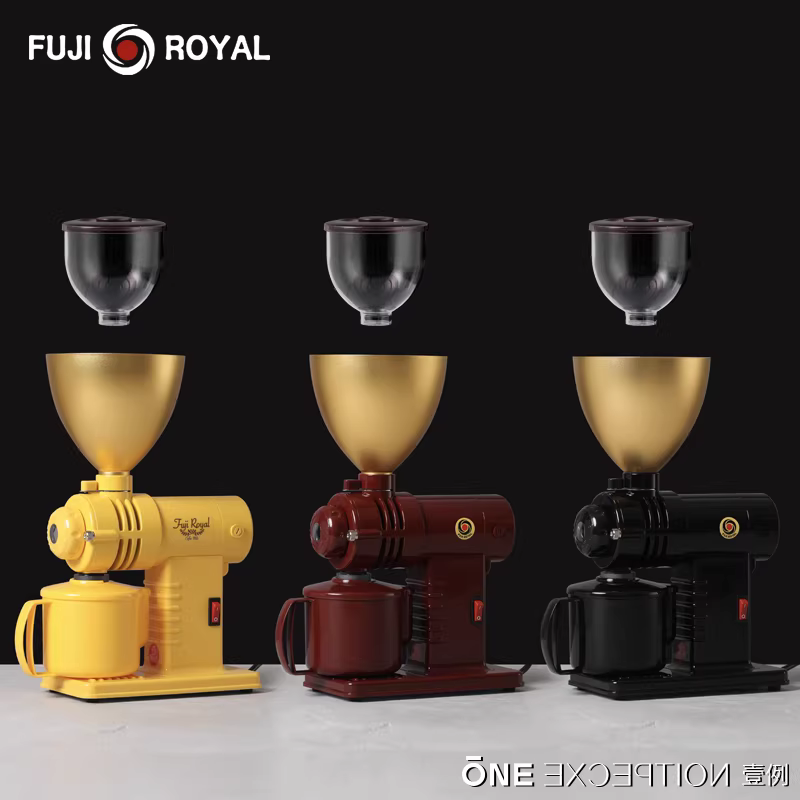 Máy xay cà phê nhỏ Fuji Nhật Bản Fuji Royal R220V máy xay cà phê thủ công bằng tay có răng ma máy xay điện Royal