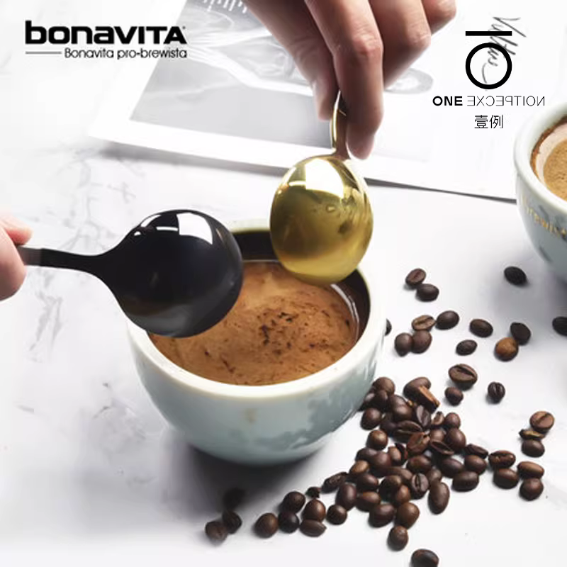 Muỗng nếm cà phê tiêu chuẩn Brewista SCAA, thép không gỉ mạ titan, muỗng đặc biệt để nếm cà phê pha thủ công
