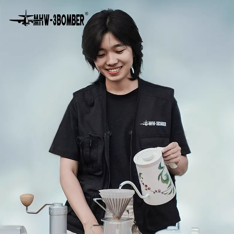 Bình giữ nhiệt điều khiển nhiệt độ Bomber MHW Phiên bản giới hạn kỷ niệm 6 năm pha cà phê thủ công Bình giữ nhiệt thông minh giữ nhiệt độ ổn định B Pot