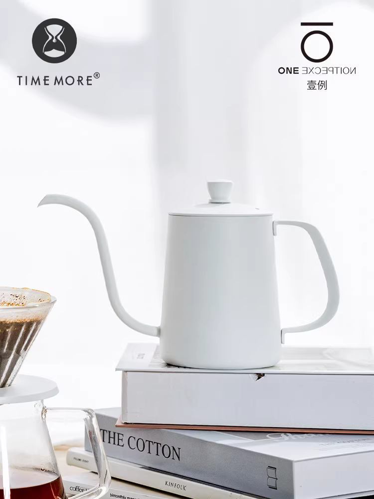 Bình pha cà phê ba tay Taimo Fish, bình pha cà phê nhỏ giọt bằng thép không gỉ, vòi dài, kiểu dáng Hero