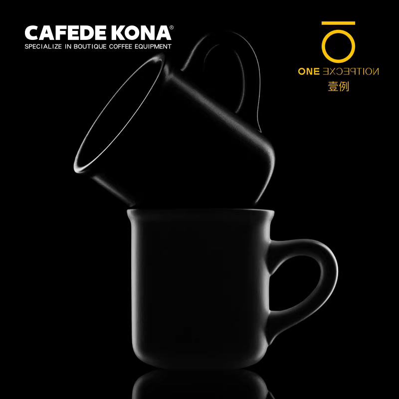 CAFEDE KONA cốc cà phê gốm sứ Nhật Bản đơn giản Mỹ latte trà treo tai kinto