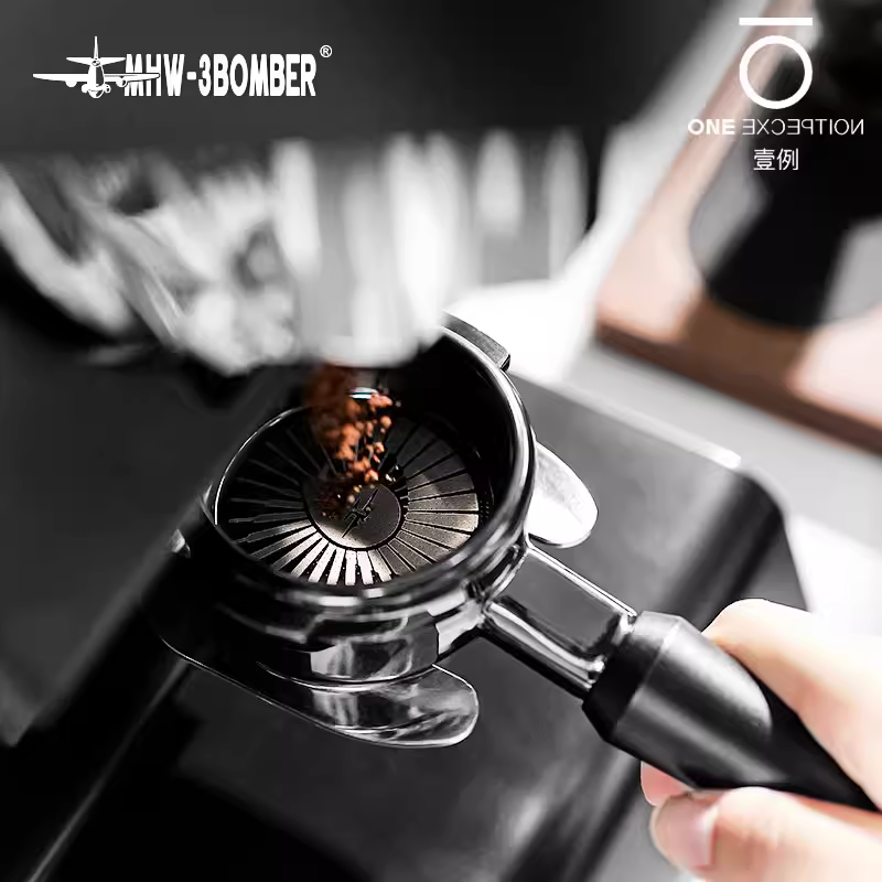 Bát đựng bột pha cà phê Bomber MHW hai lớp, đường kính 58mm, dùng chung cho máy pha cà phê VST, phụ kiện máy pha cà phê, món ăn cay ngon