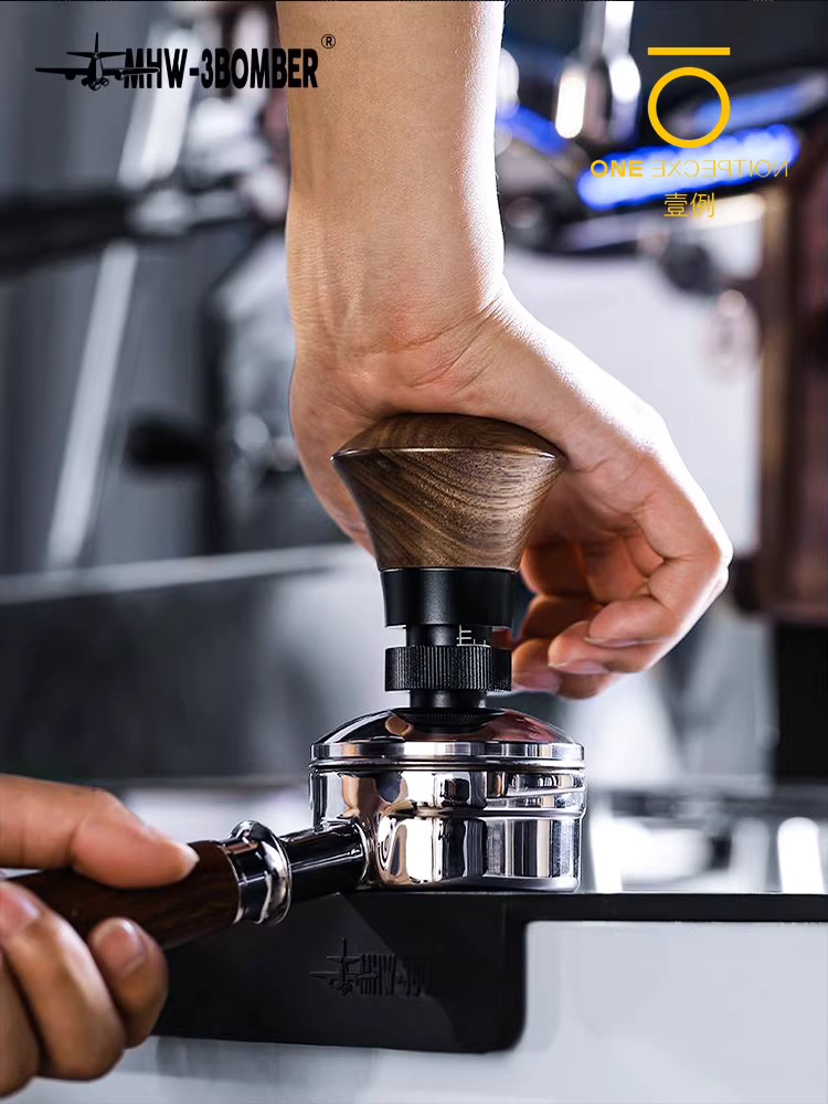 Máy ép cà phê áp suất không đổi ngang Bomber MHW, máy ép cà phê espresso có thể điều chỉnh áp suất, áp suất ổn định cho cà phê cứng đầu.