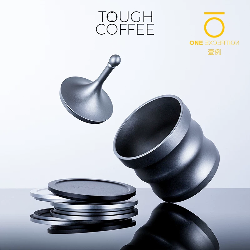 Phễu định lượng cà phê Stubborn Coffee Volcano MINIVOL, dụng cụ phân phối bột cà phê cho máy pha cà phê Espresso, cốc định lượng 58MM, Hot Mom