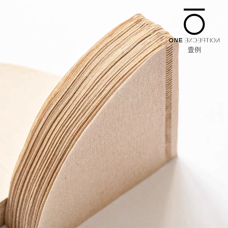 CAFEDE KONA Giấy lọc cà phê nhập khẩu Nhật Bản Giấy lọc nhỏ giọt V60, giấy lọc nhỏ giọt dạng chữ V nguyên chất từ bột gỗ dùng cho gia đình anh hùng