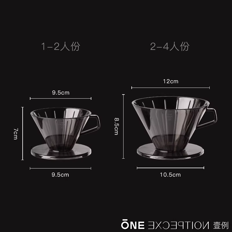 Cốc lọc cà phê kiểu đổ nước KINTO Nhật Bản dòng SCS, bộ lọc nhỏ giọt hình nón, chất liệu nhựa chịu nhiệt