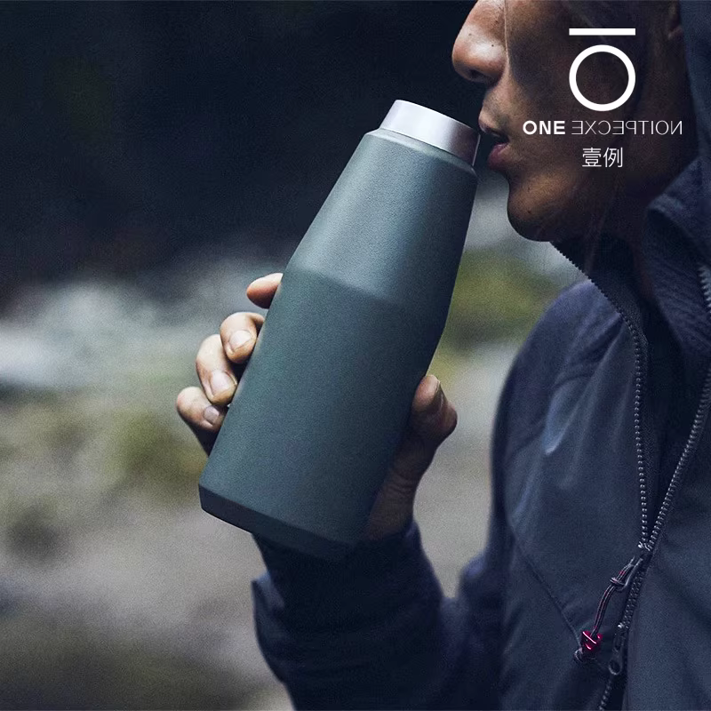 Cốc giữ nhiệt Nhật Bản KINTO TRAIL, thiết kế tối giản, di động, giữ nhiệt nóng lạnh, bình nước ngoài trời, dung tích lớn, cốc du lịch