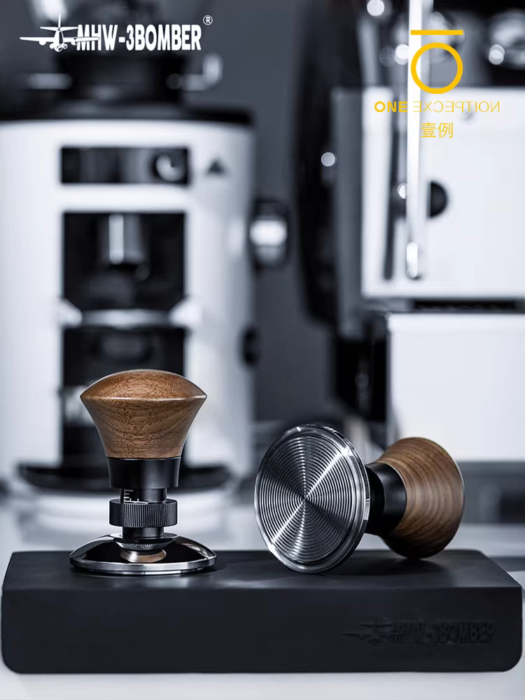 Máy ép cà phê áp suất không đổi ngang Bomber MHW, máy ép cà phê espresso có thể điều chỉnh áp suất, áp suất ổn định cho cà phê cứng đầu.