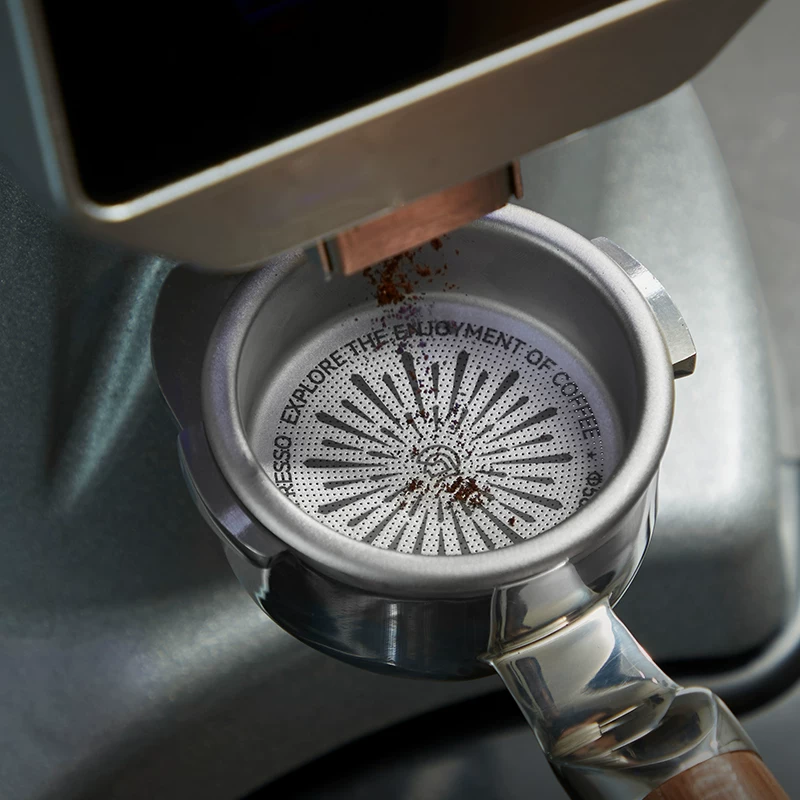 HERO Bee Net Bát đựng bột titan nguyên chất Bát đựng bột cà phê chính xác 58mm Phụ kiện chiết xuất máy pha cà phê Ý Kháng khuẩn và không mùi