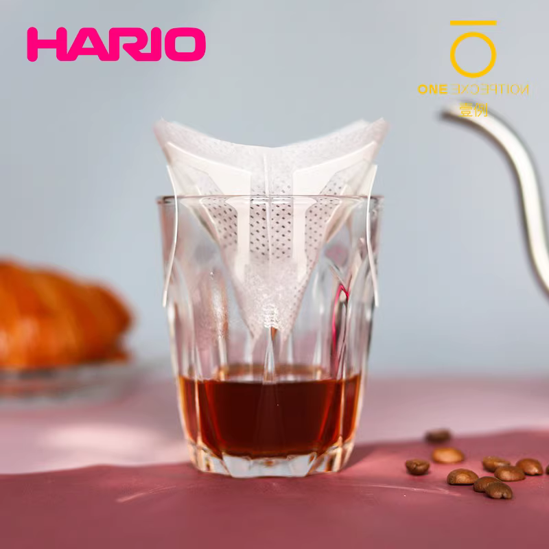 HARIO Nhật Bản nhập khẩu giấy lọc cà phê nhỏ giọt V60 cà phê pha bằng phương pháp rót bột lọc nhỏ giọt túi lọc lưới MDF