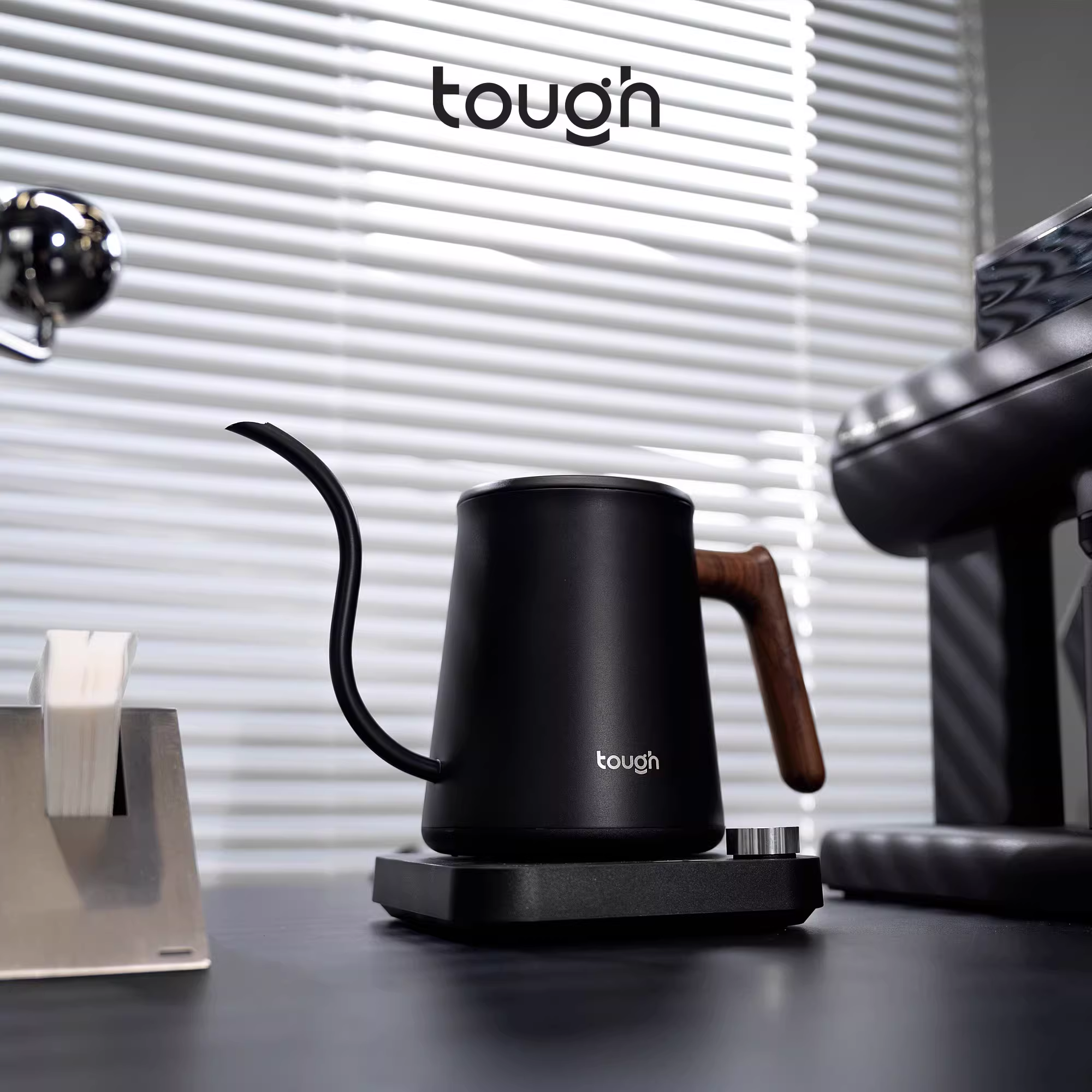 Ấm đun nước pha cà phê thông minh điều khiển nhiệt độ Stubborn Coffee M1, vòi phun tinh tế, giữ nhiệt độ ổn định, ấm điện pha trà, ấm pha cà phê kiểu Rocket