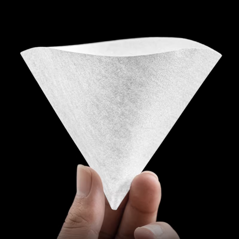 Giấy lọc Sanyo MOLA nhập khẩu Nhật Bản dùng cho cà phê pha thủ công Giấy lọc VCF V60 dạng nhỏ giọt hình nón bằng sợi gai dầu