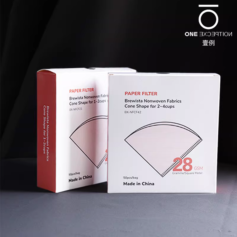 Giấy lọc pha cà phê không cần rửa Brewista, giấy lọc nhanh V60, giấy lọc thần kỳ, cốc lọc hình chữ V, chất liệu vải không dệt