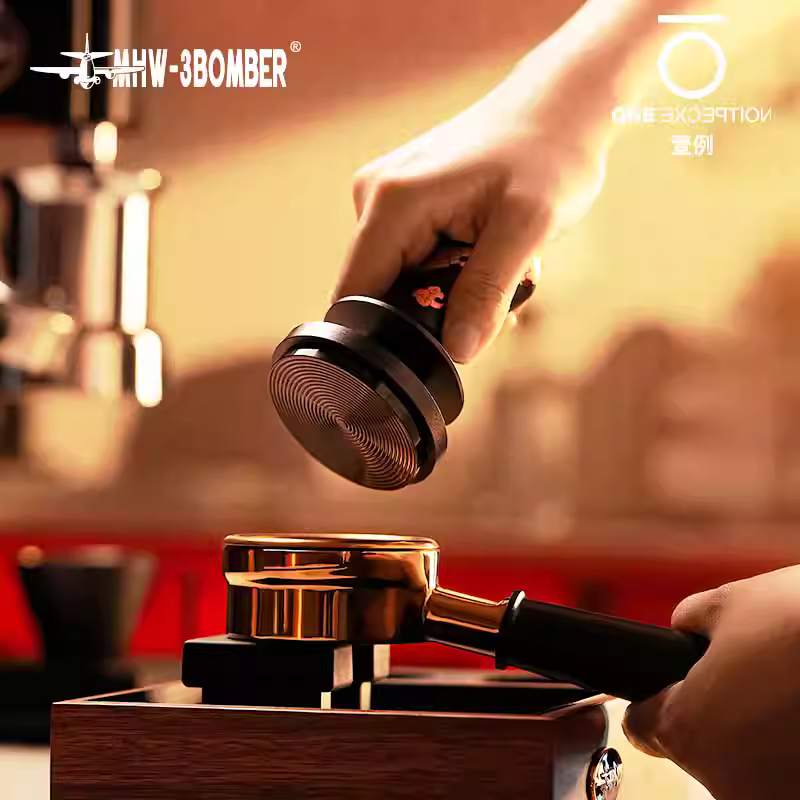 Phiên bản giới hạn Năm Rắn | Máy ép cà phê Bomber MHW Blitz Constant Pressure Tamper kiểu Ý, chống lệch áp lực 58mm