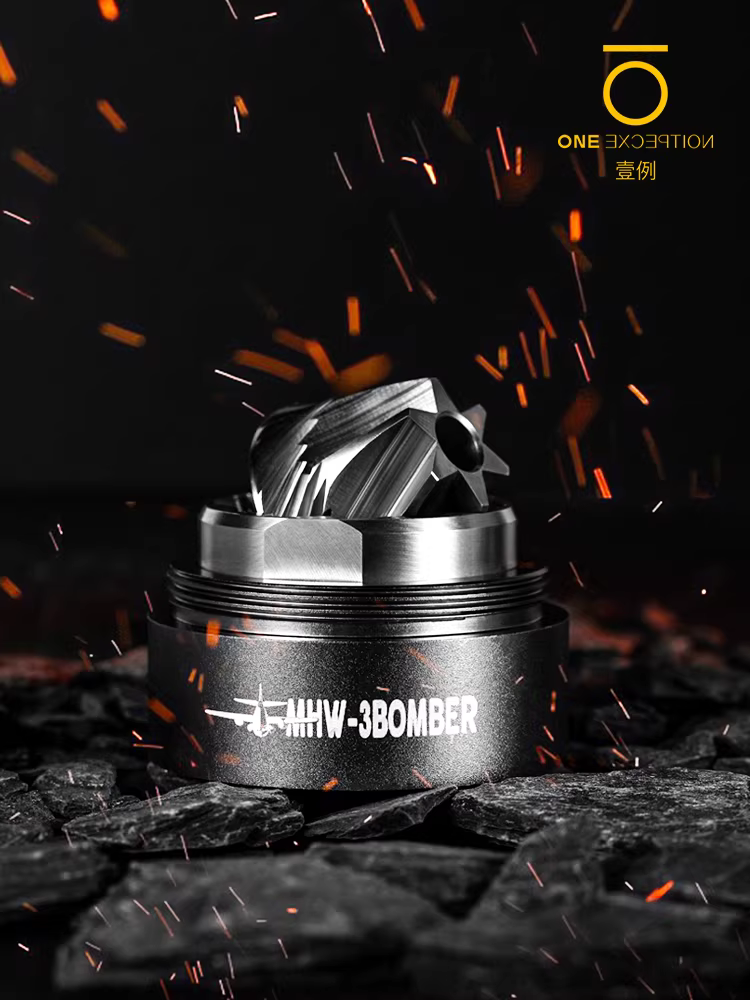 Máy xay cà phê cầm tay Bomber MHW Racing M1 Máy xay cà phê bằng tay Máy xay cà phê espresso cầm tay Di động hạt dẻ C