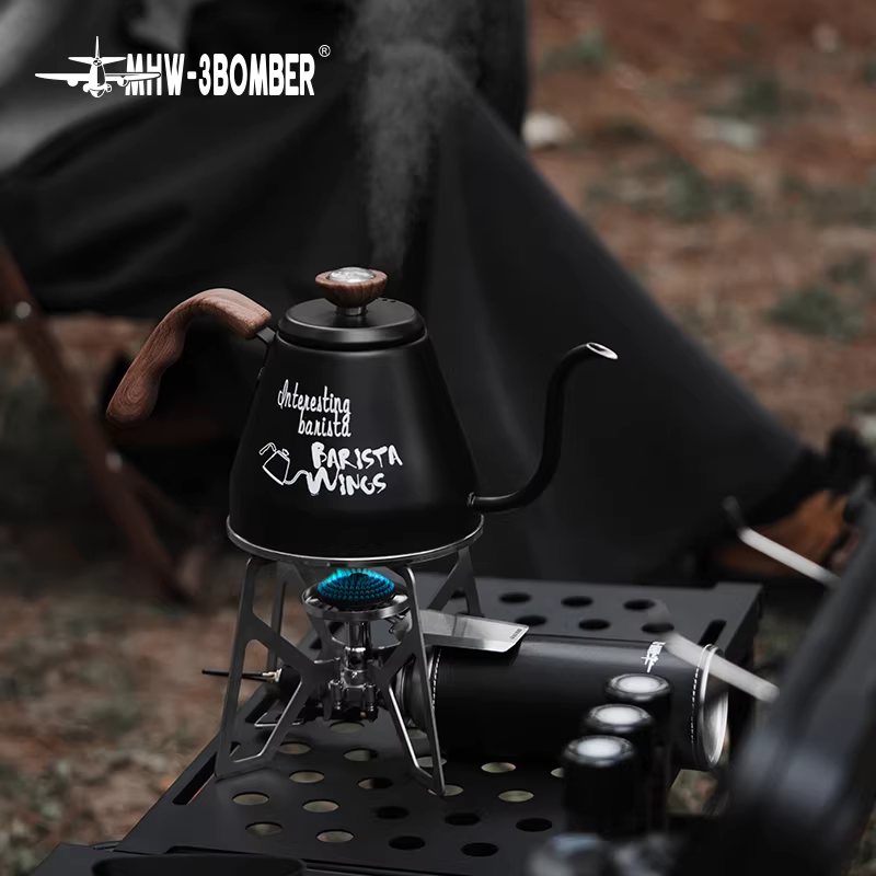 Bếp ga di động MHW Bomber MET, bếp cassette ngoài trời, bếp mạnh mẽ, có thể gấp gọn, máy sưởi gas