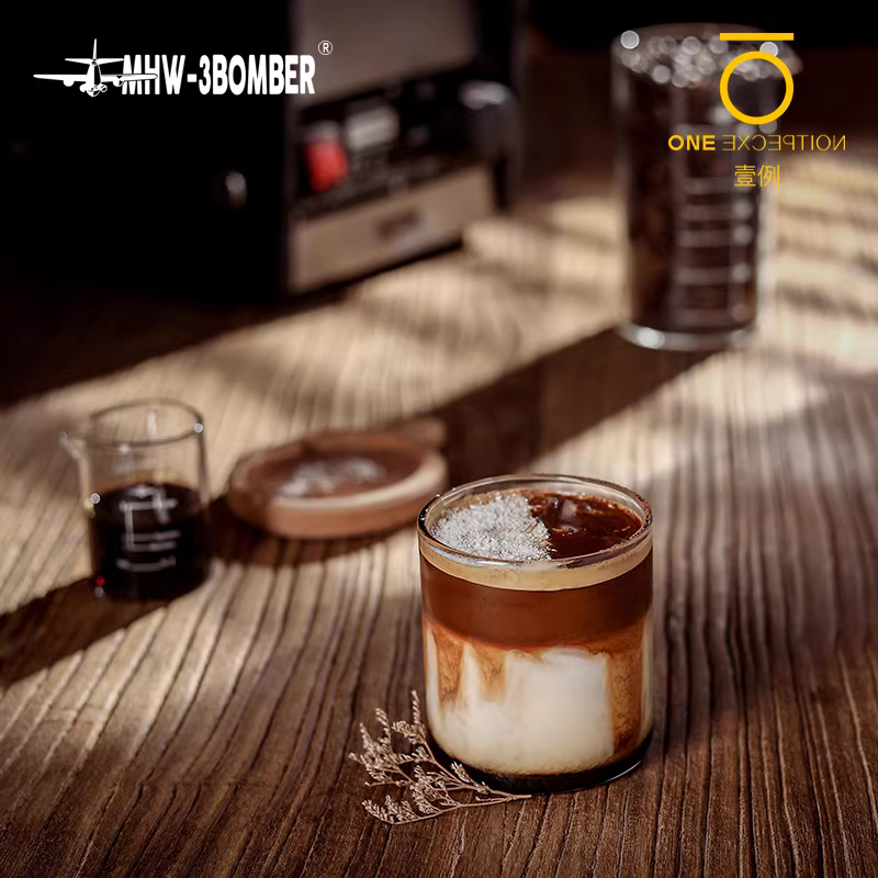 Ly thủy tinh cao cấp dùng cho quán cà phê, làm đá xay latte sữa Mỹ, cà phê KINTO, 280ml