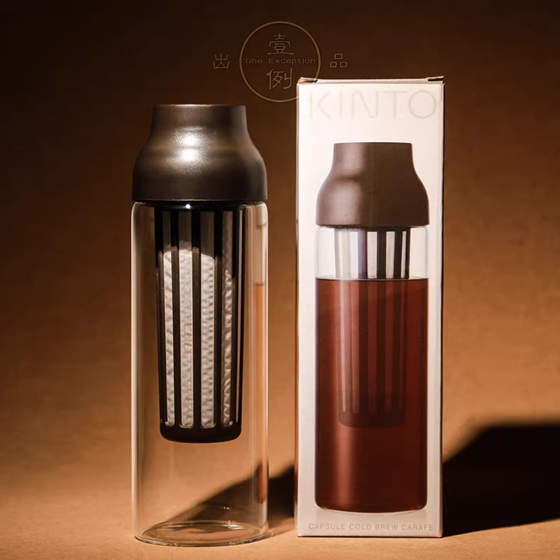 Bình pha cà phê lạnh KINTO Nhật Bản, bình thủy tinh chịu nhiệt, bình pha trà lạnh, bình pha cà phê đá, Taimo hero