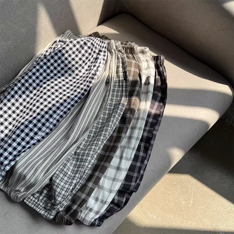 Quần chống muỗi cotton mỏng cho bé năm 2025, kiểu mới mùa hè, bé trai và bé gái, dáng rộng, thoáng mát, kiểu đèn lồng