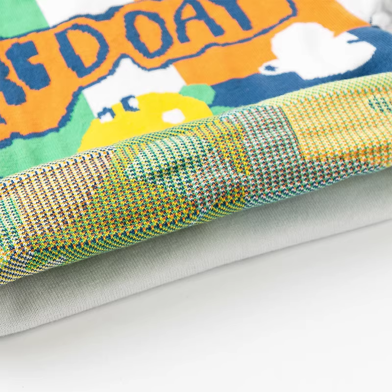 Áo len dệt kim cho bé trai quần áo mùa thu đông áo trẻ em áo len chui đầu hình khủng long hoạt hình áo len dệt kim cho bé