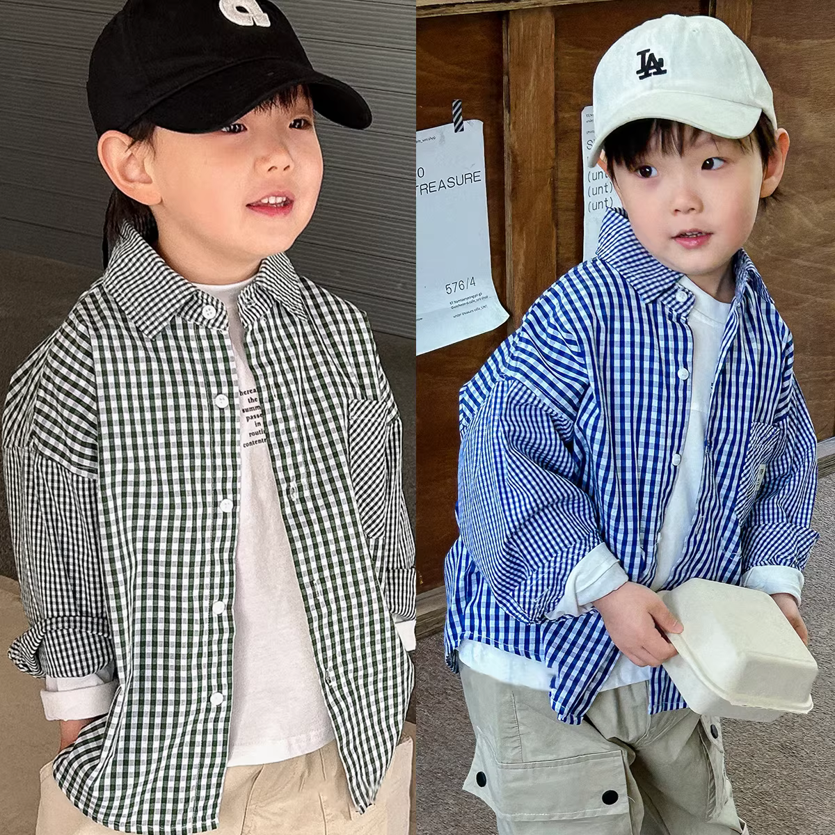Áo sơ mi dài tay trẻ em giảm giá đặc biệt, kiểu dáng đa năng và hợp thời trang mùa xuân thu, số lượng có hạn.