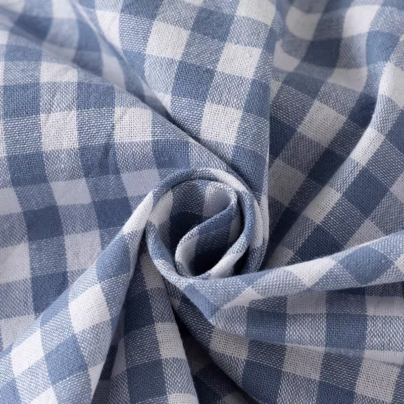 Áo sơ mi kẻ caro mỏng chất cotton 100% cho bé trai, mùa xuân hè 2025, cổ sơ mi, áo trẻ em mặc thường ngày, tay dài