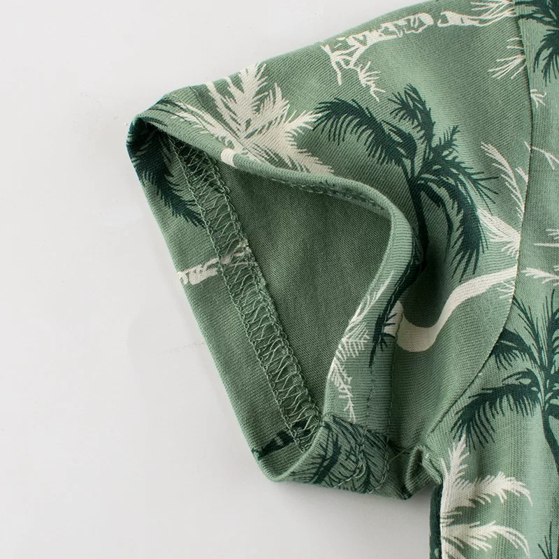Áo thun bé trai cotton 100% cổ tròn tay ngắn mùa hè 2025 phong cách Hàn Quốc, thời trang trẻ em, áo bé mặc thường ngày