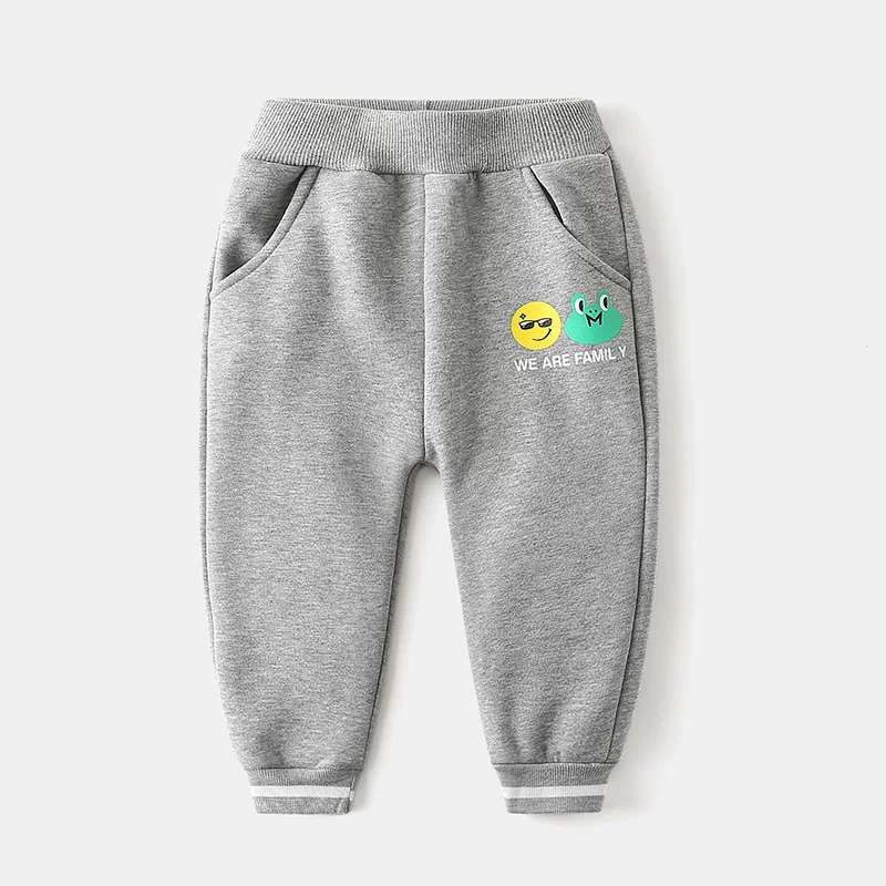 Quần nỉ trẻ em mẫu xuân đông 2025, quần thể thao dày giữ ấm cho bé, quần dài nỉ siêu mềm thời trang cho bé trai