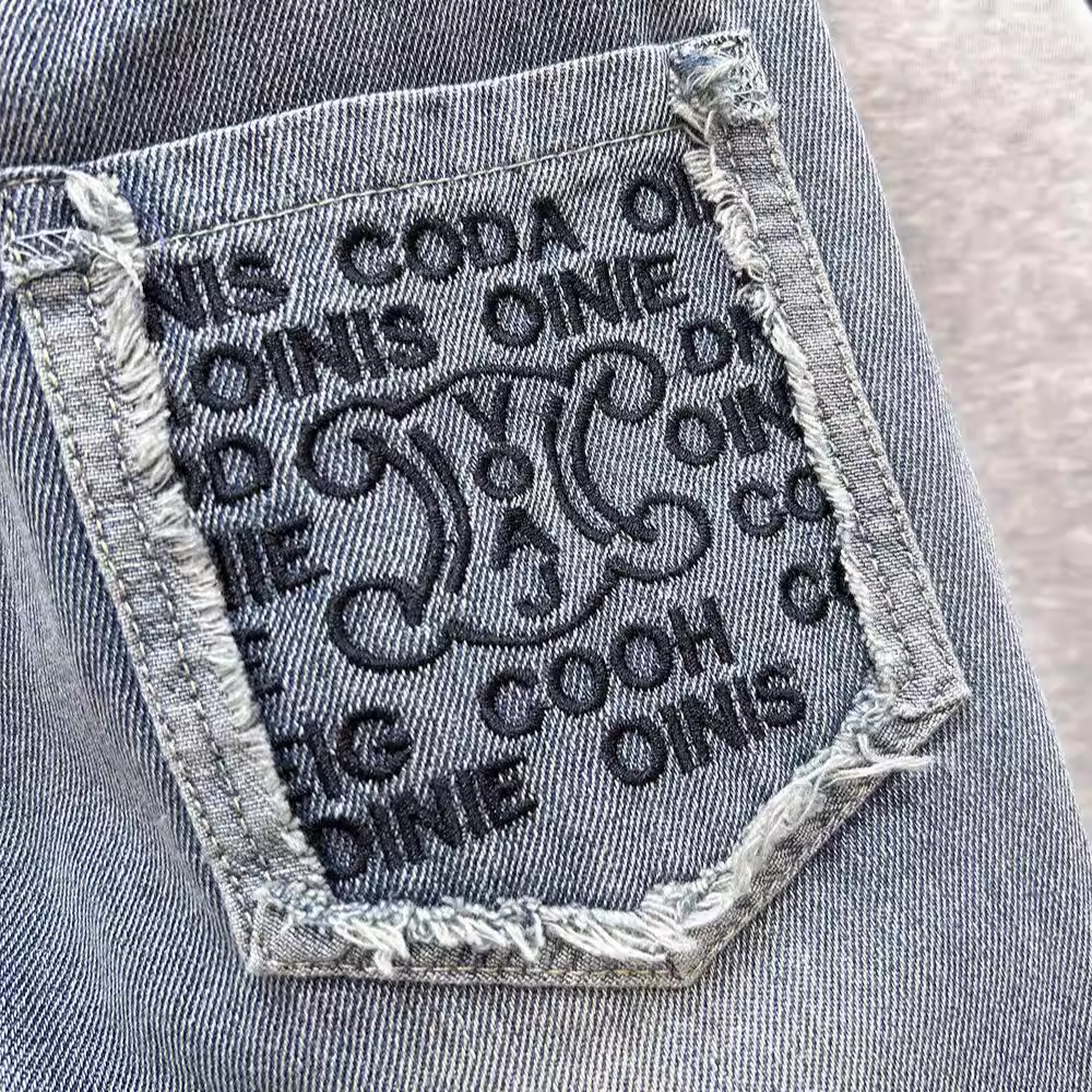 Quần jeans bé trai xuân thu 2025 kiểu mới, quần casual rộng rãi, chất liệu washed, thời trang trẻ em, đa năng, quần dài hợp xu hướng