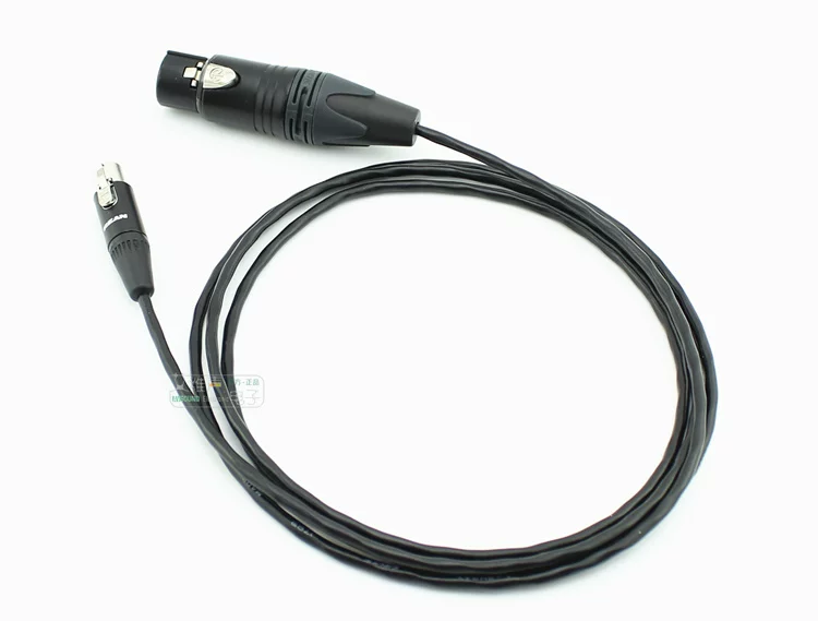 Bộ chuyển đổi mini XLR đực 3 chân sang XLR cái lớn, cáp âm thanh MINI XLR từ lớn sang nhỏ, dùng cho micro đeo hông