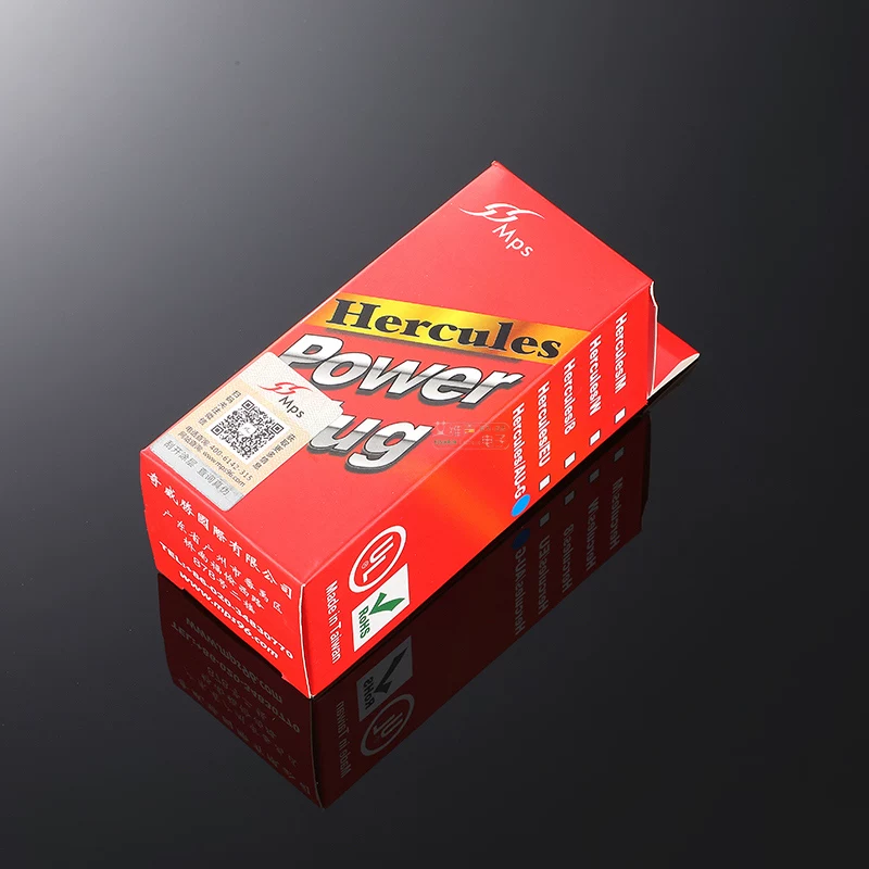 Tiêu chuẩn quốc gia MPS Hercules-AUG phích cắm đồng phốt pho mạ vàng cao cấp dành cho người yêu âm thanh HiFi dây nguồn khuếch đại loa M