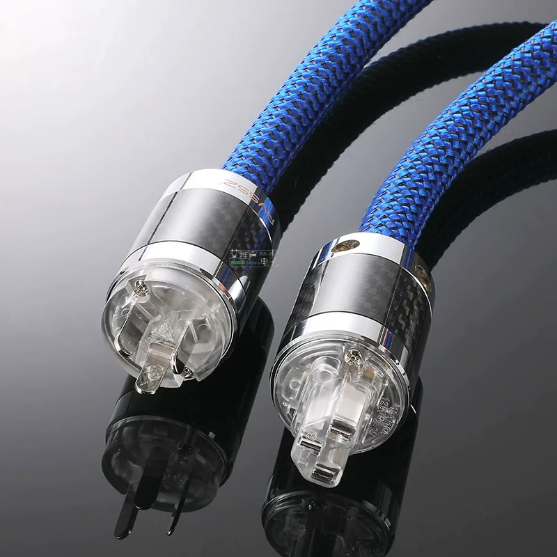 Cáp nguồn bằng đồng không chứa oxy độ trung thực cao, đầu phát CD mạ bạc tiêu chuẩn Trung Quốc HiFi, bộ khuếch đại dạng ống, cáp kết nối nâng cấp loa, Furukawa