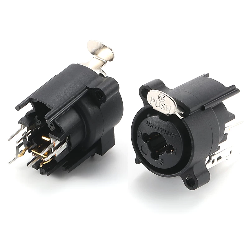 NEUTRIK NCJ6FA-V XLR 6.35 TRS kết hợp ổ cắm PCB đa năng ổ cắm cái kết hợp
