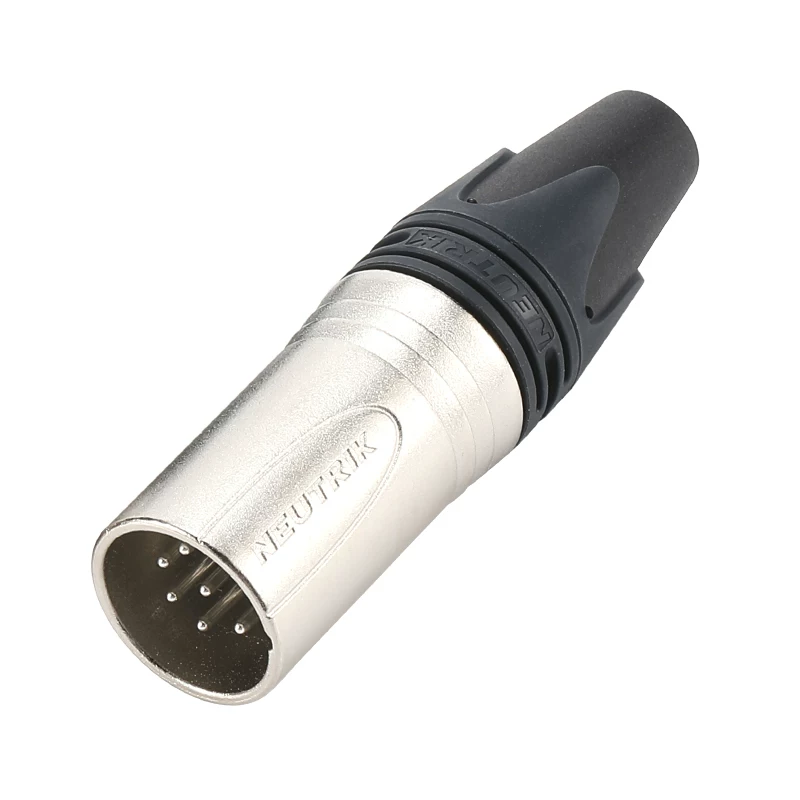 Swiss NEUTRIK NC6FXX đầu nối XLR 6 lõi cân bằng 6 lõi XLR đầu nối nam và nữ mạ bạc M