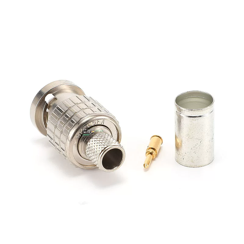 Cáp đồng trục CANARE BP-C5FA 50 ohm, đầu nối Q9, bộ cấp nguồn ăng-ten micro không dây L-5DFB, đầu nối BNC