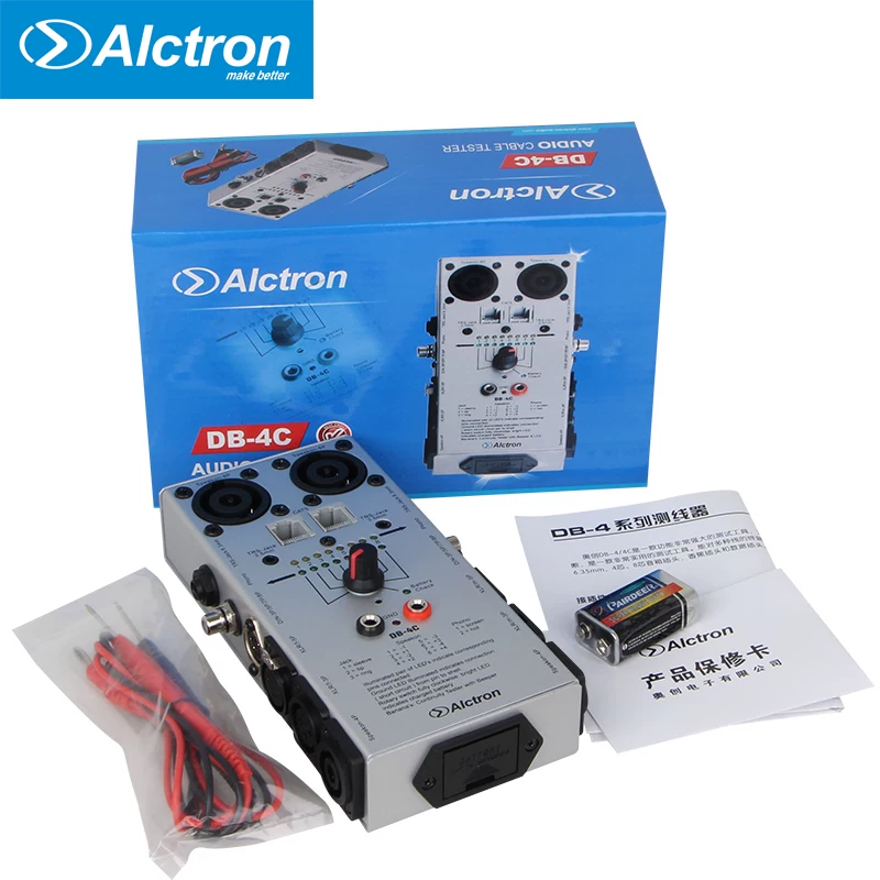 Công cụ kiểm tra cáp âm thanh và video Alctron DB-4C/2 Công cụ phát hiện liên tục mạng