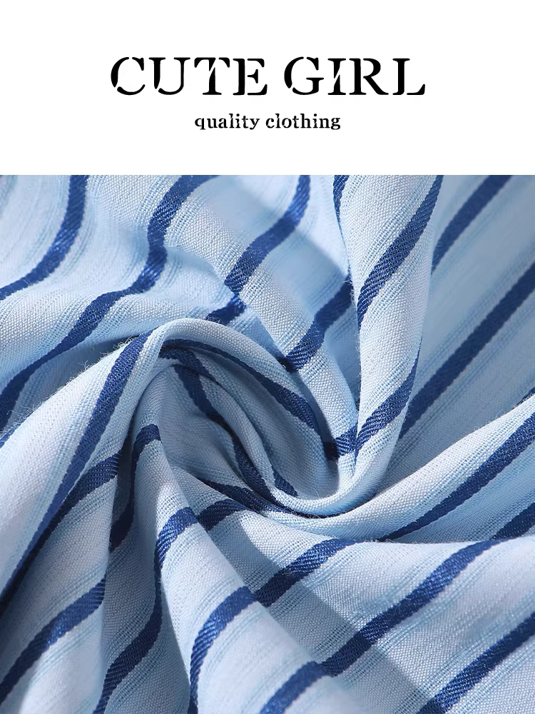 Áo sơ mi dài tay cổ polo kiểu Pháp dễ thương cho nữ mùa thu áo sơ mi dáng rộng và đa năng