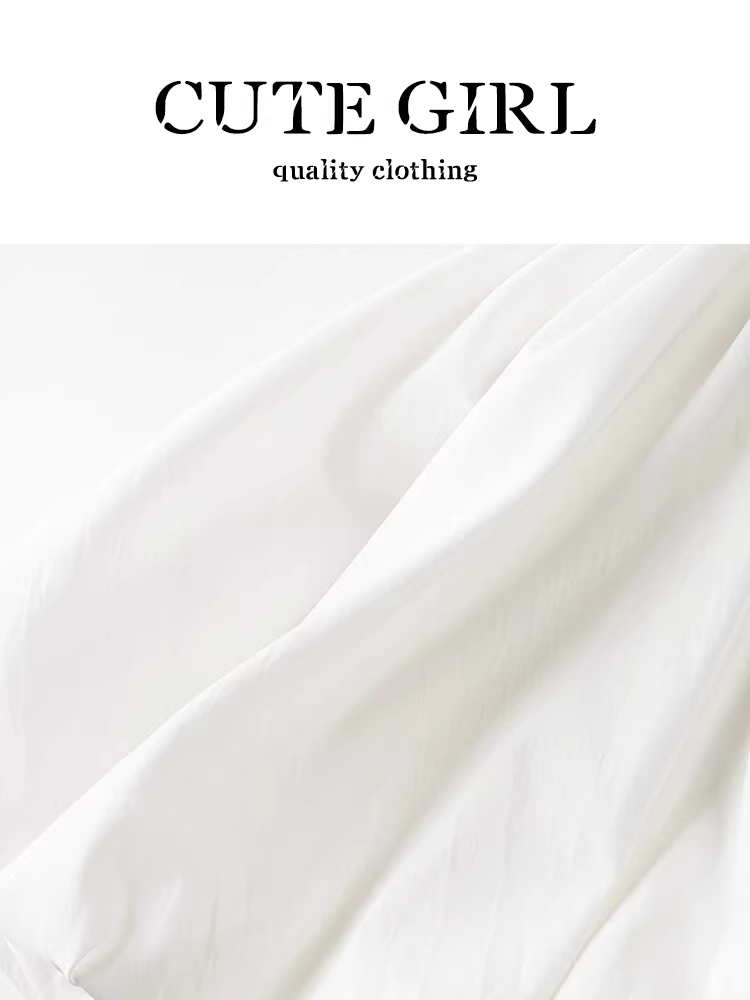 Áo ba lỗ cổ yếm có dây buộc hoa ba chiều màu trắng cao cấp phong cách Pháp dành cho nữ, áo thun ôm eo mùa hè giúp giảm béo