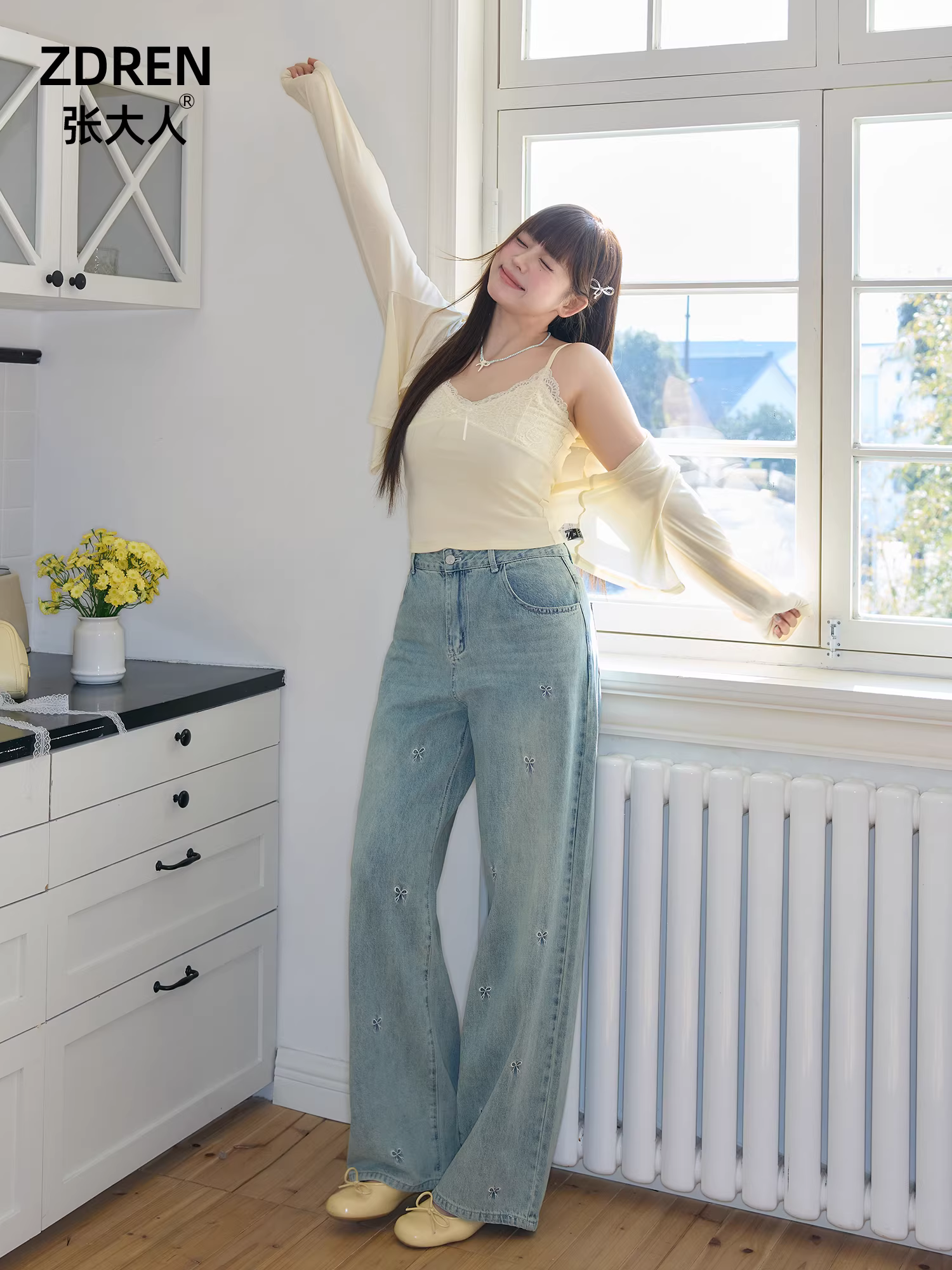 Zhang Daren Quần áo mùa thu dành cho nữ 2025 Bộ quần áo cỡ lớn mới dành cho chị béo MM Bộ trang phục phong cách Hàn Quốc