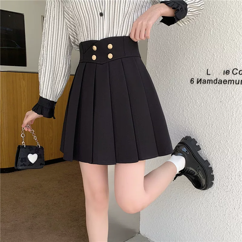 Váy xếp ly dành cho nữ, váy ngắn chữ A mùa hè, cỡ lớn, che tay, che bụng, thiết kế bất đối xứng, quần nửa váy kiểu dáng độc đáo.