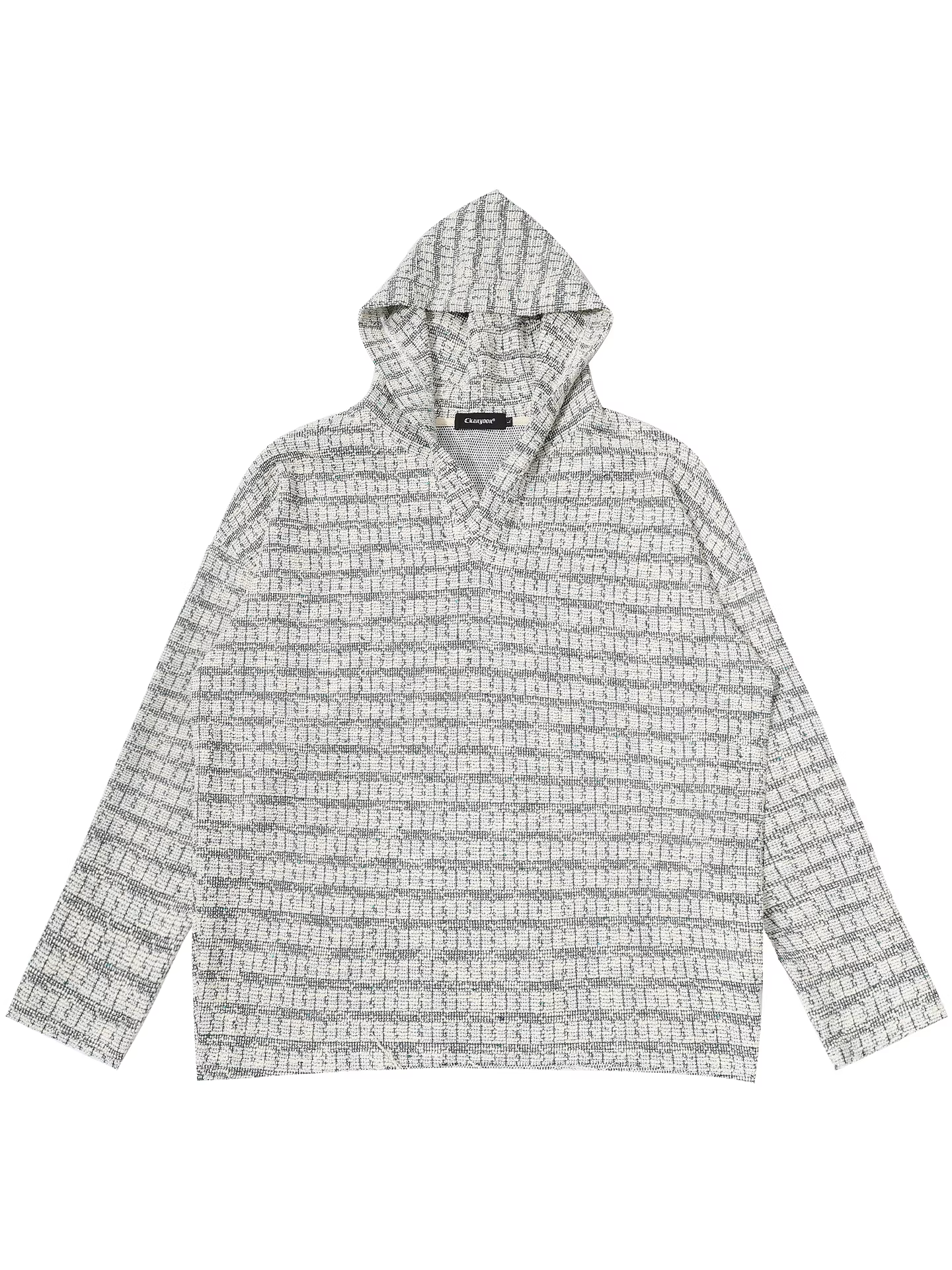 Áo khoác có mũ trùm đầu dài tay kiểu cổ điển retro từ Mars, kiểu dáng lười biếng, áo khoác đa năng INS