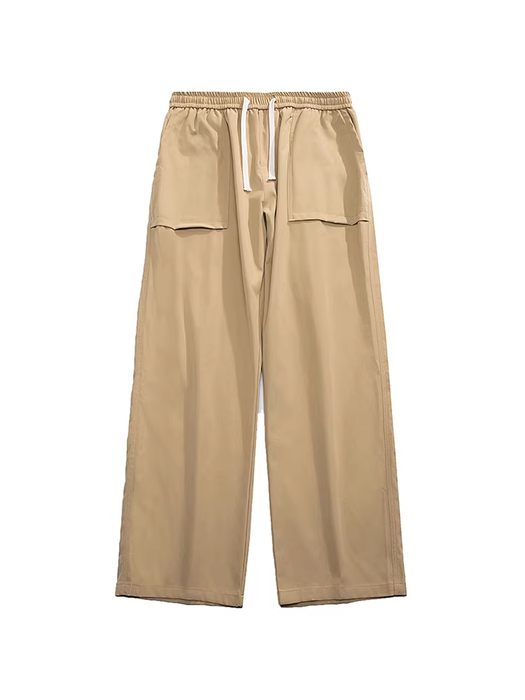 Từ sao Hỏa, sự phổ biến của nó nằm ở thiết kế dây rút đơn giản, màu sắc trơn, độc đáo, kiểu dáng rộng rãi, quần ống rộng đa năng, phù hợp cho cả nam và nữ.