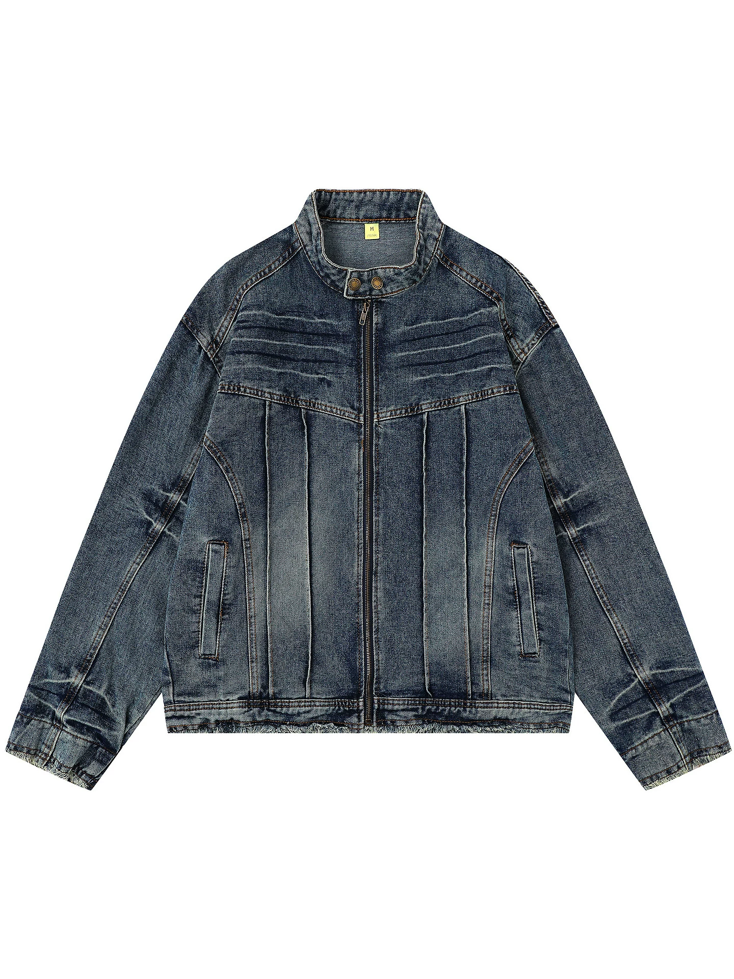 Từ sao Hỏa Một khoảnh khắc hồi hộp, áo khoác denim đã qua sử dụng, kiểu cổ điển