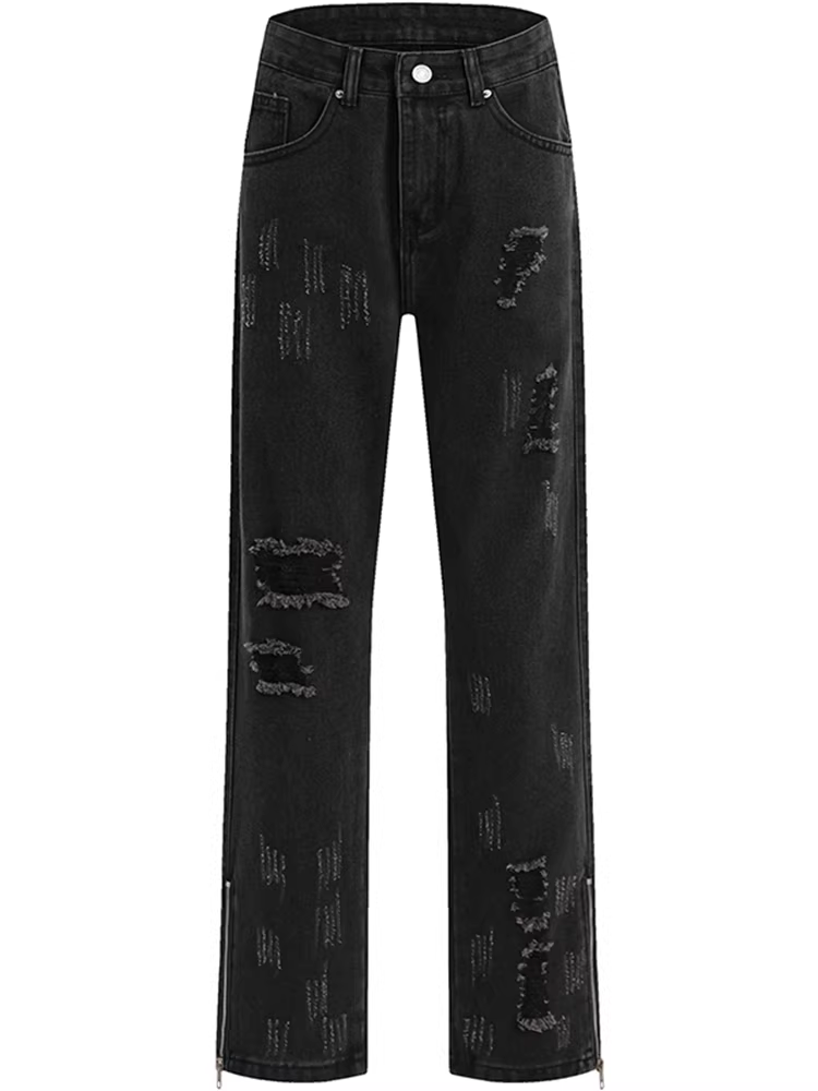 Từ sao Hỏa, hãy để lại dấu ấn Thương hiệu thời thượng Cá tính sáng tạo Phong cách đường phố cá tính Quần jeans lười Quần đôi BF