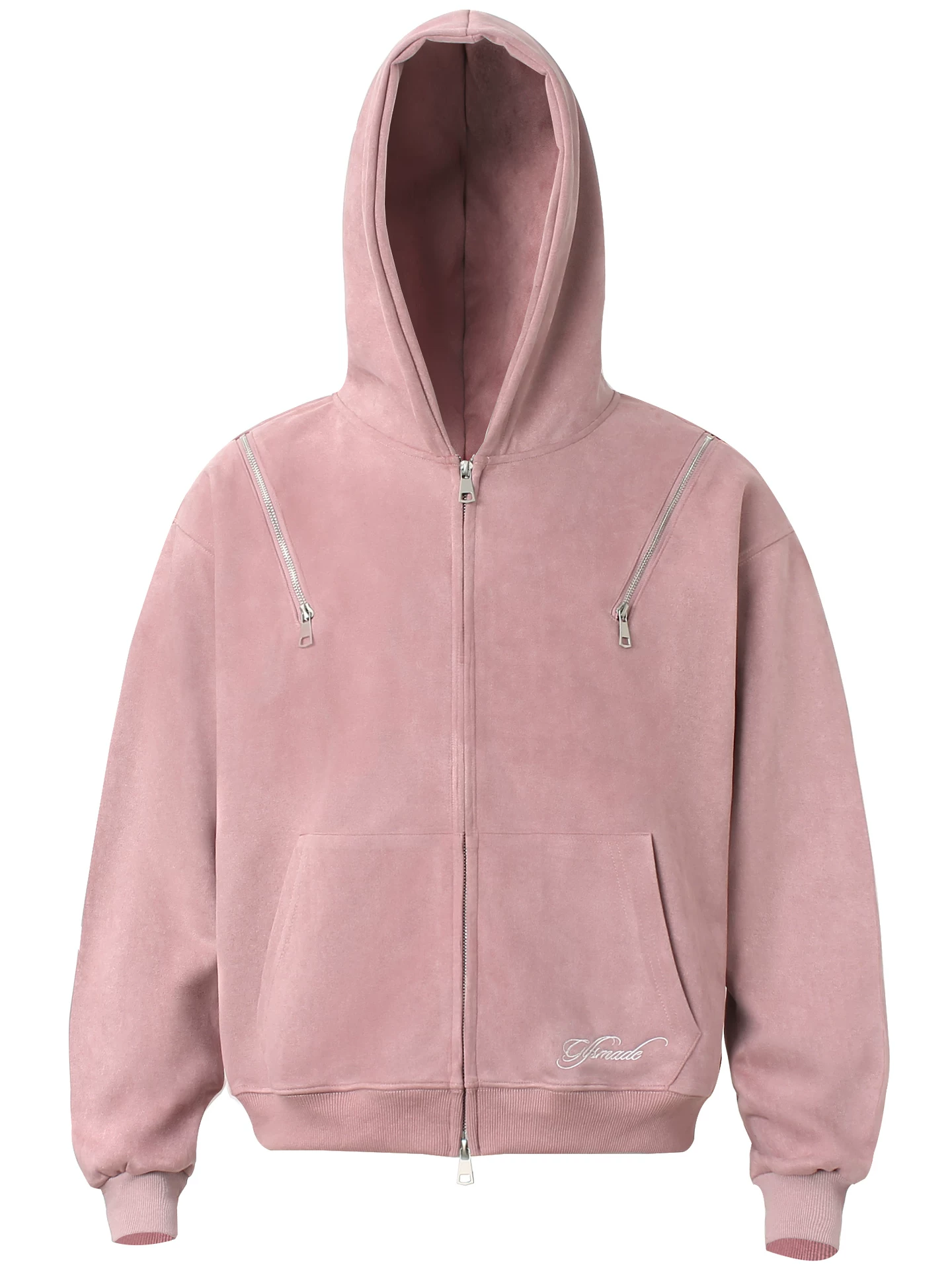 From Mars đang trở lại với sức hấp dẫn thời trang. Áo hoodie có khóa kéo kiểu dáng rộng rãi, phong cách retro Mỹ mới dành cho các cặp đôi.