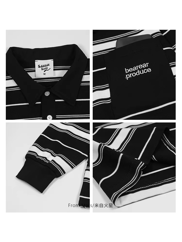 Từ sao Hỏa: Không cần lo lắng về tay áo dài cổ polo.