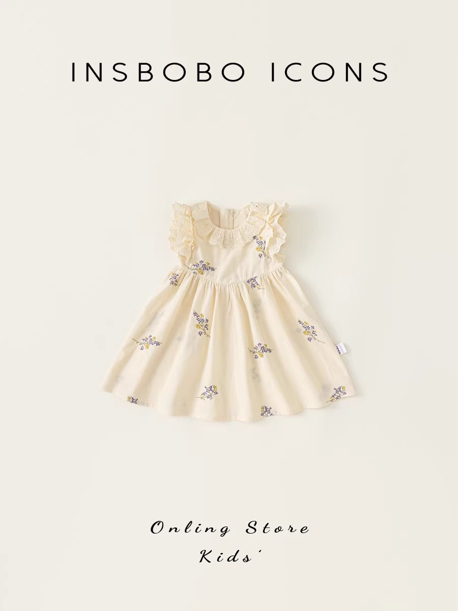 Váy bé gái INSbobo hè 2025 mẫu mới, váy trẻ em, váy công chúa thời trang, quần áo trẻ em hợp xu hướng
