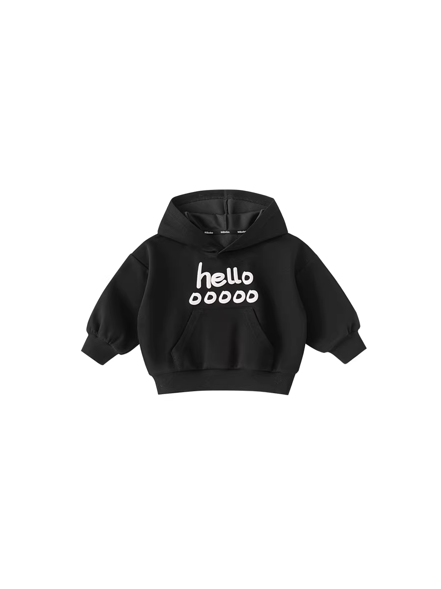 Áo nỉ trẻ em INSbobo thu đông 2025 bộ sưu tập mới áo hoodie bé gái áo dài tay bé trai thời trang và hợp xu hướng